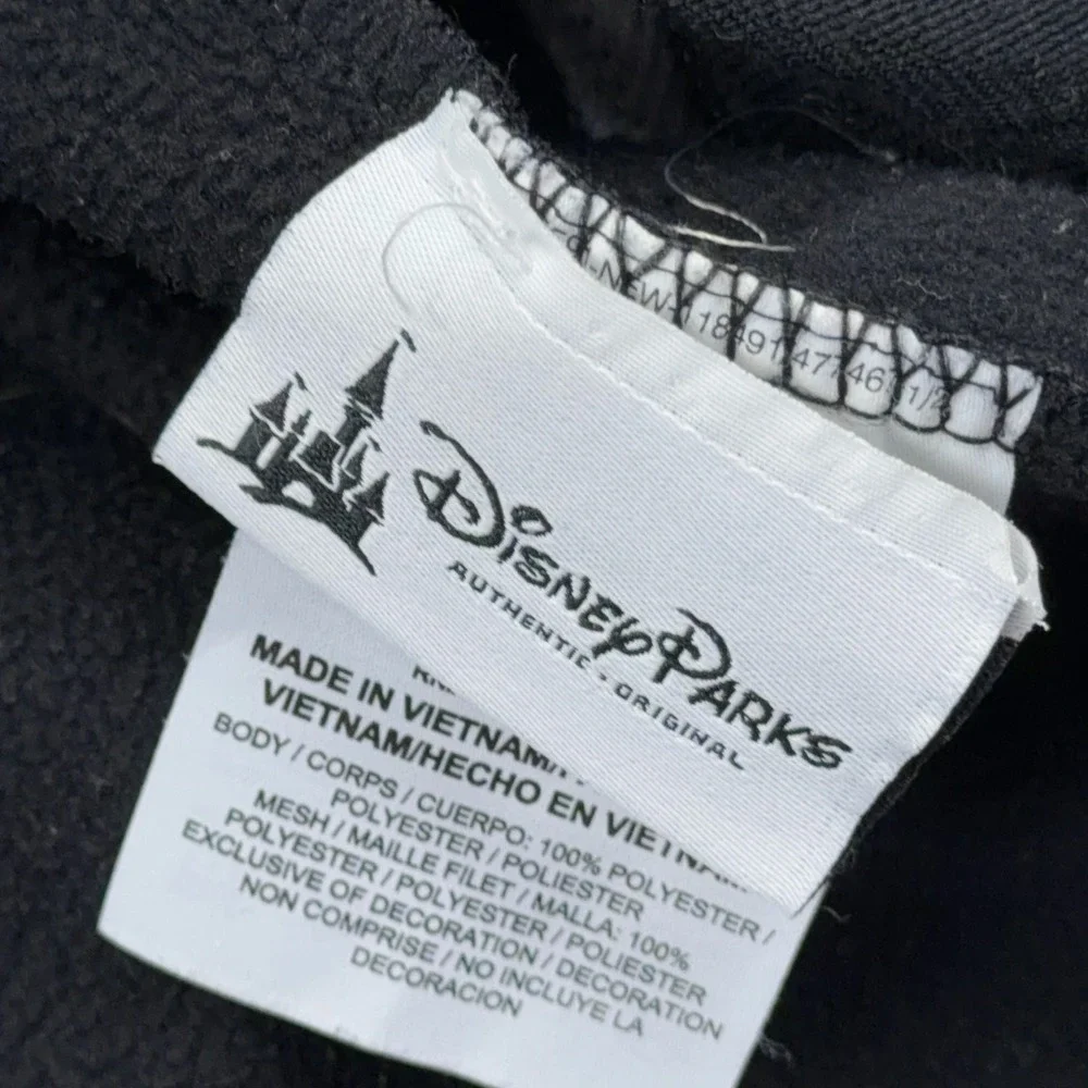 Nike Golf Sweater Men XL Black Gray Pullover 1/4 Zip Sweatshirt Disney Mickey